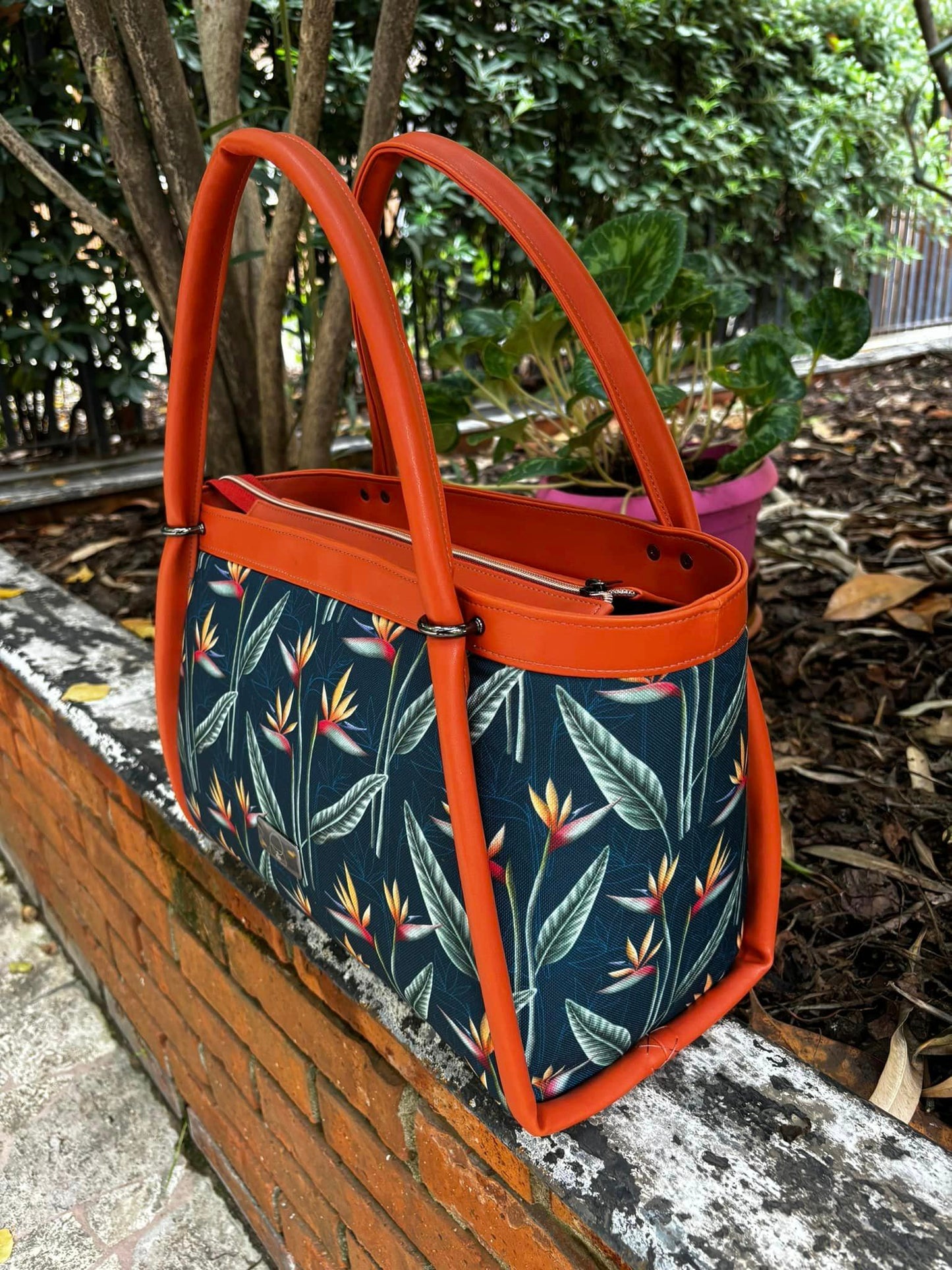 Voluta Divider Tote PDF Pattern