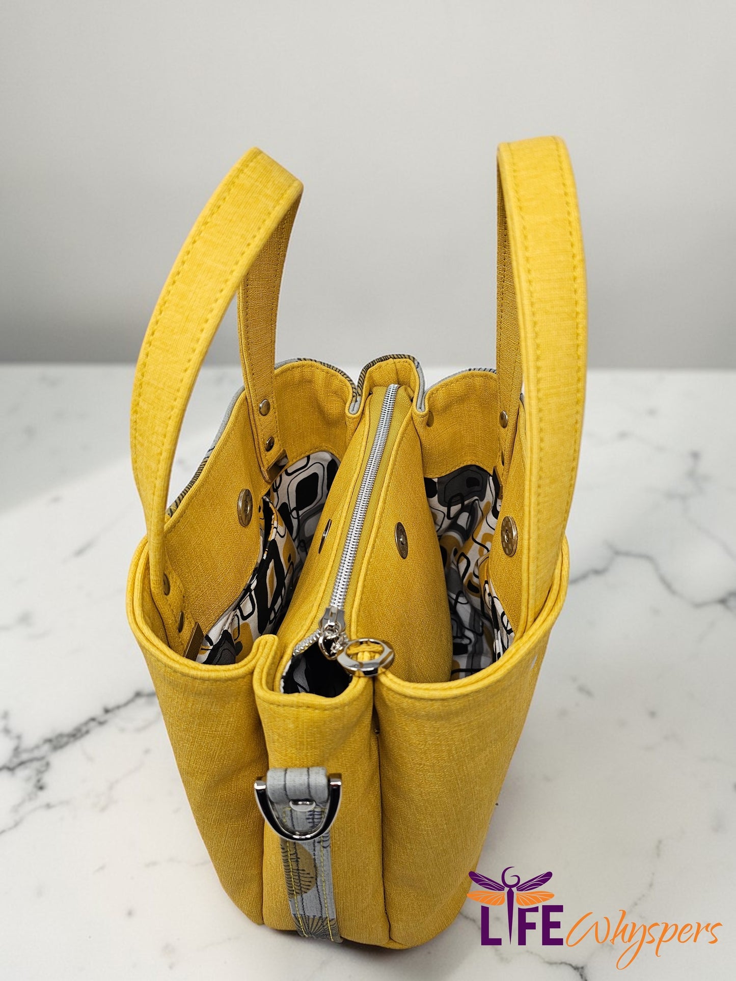 Soraya Divider Handbag PDF Pattern