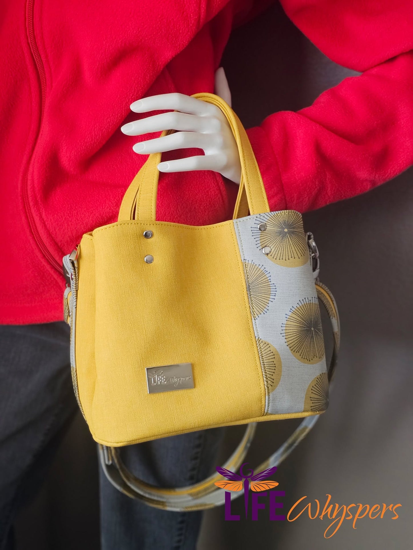 Soraya Divider Handbag PDF Pattern
