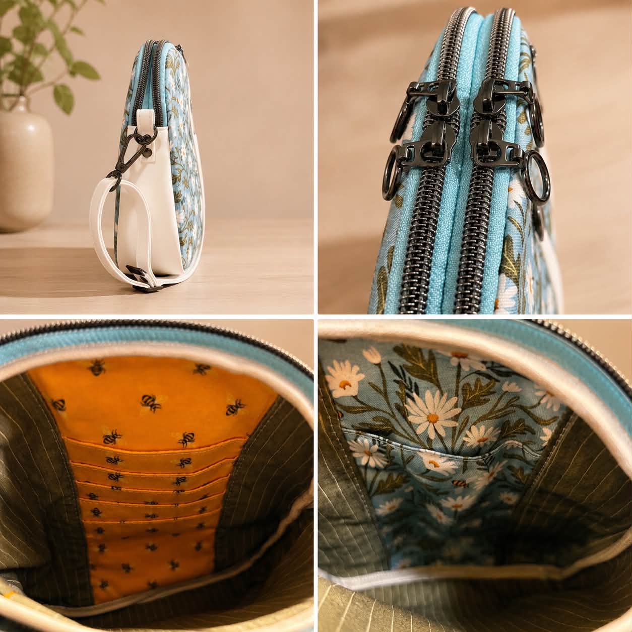 Delilah Dual-Compartment Cross-Body PDF Pattern