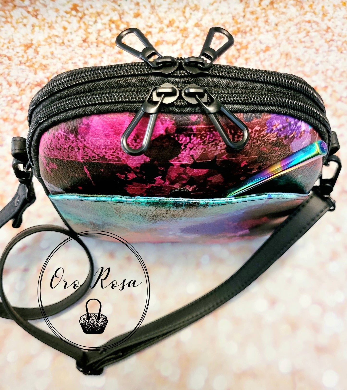 Delilah Dual-Compartment Cross-Body PDF Pattern