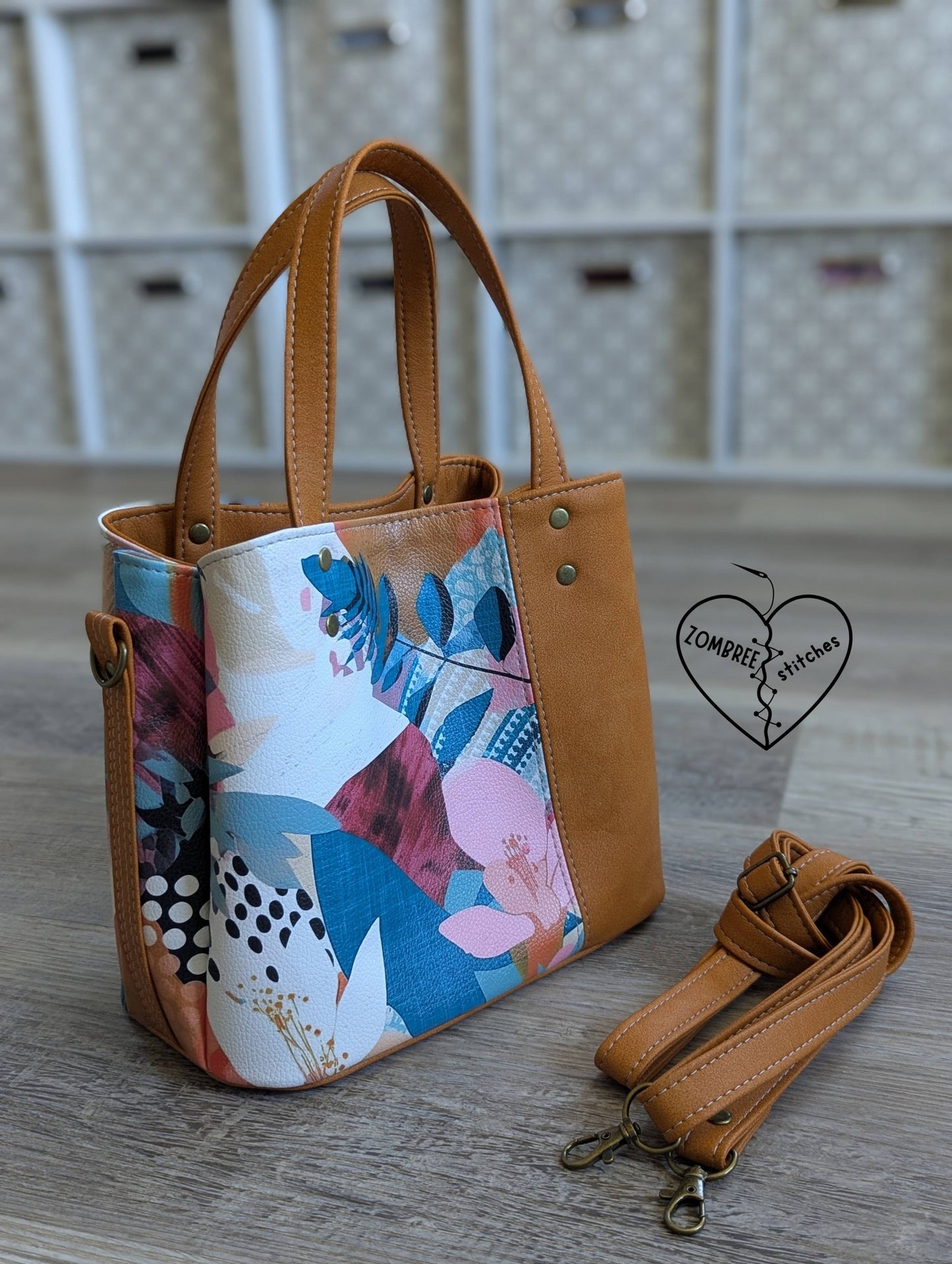 Soraya Divider Handbag PDF Pattern