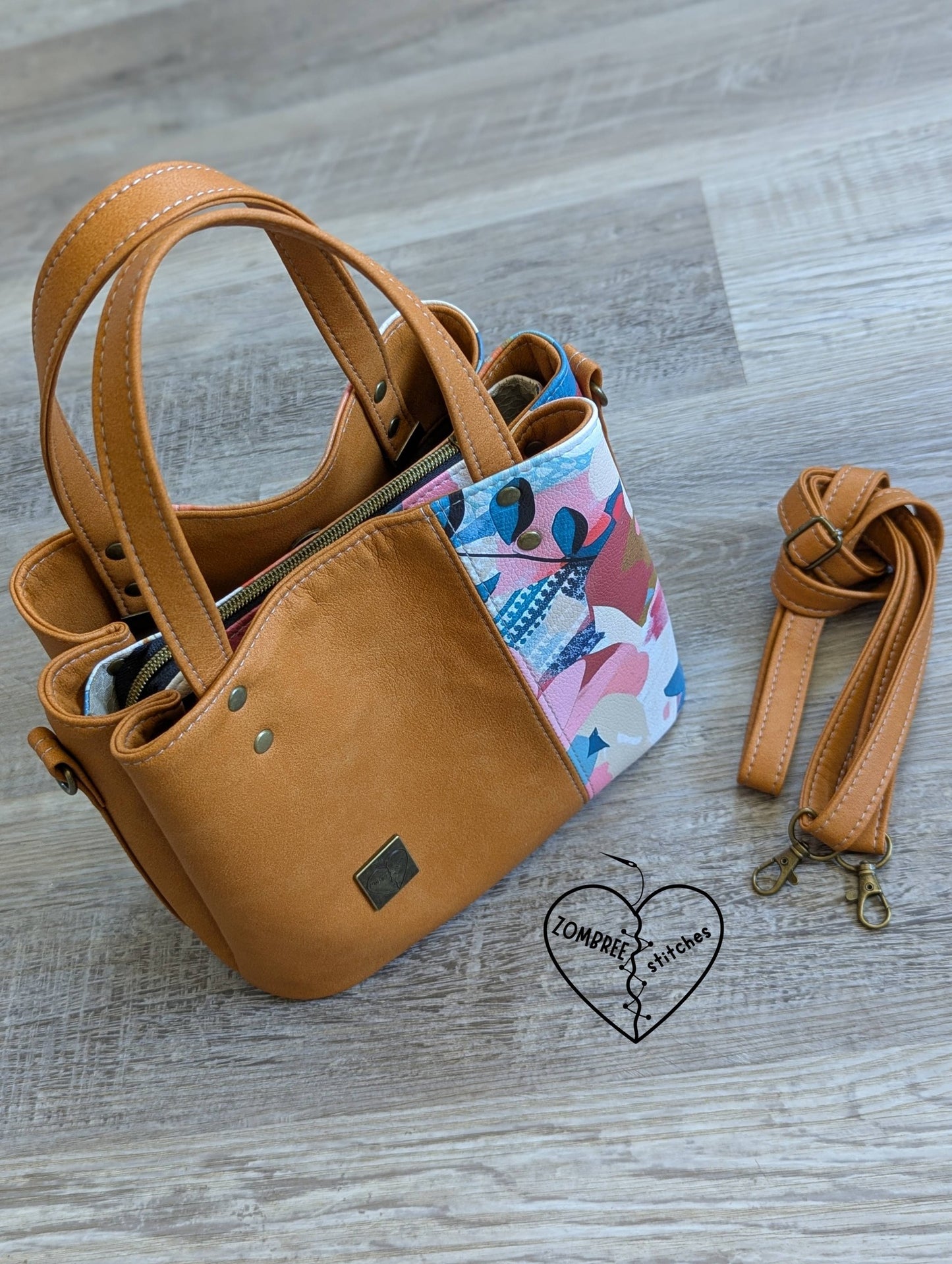 Soraya Divider Handbag PDF Pattern