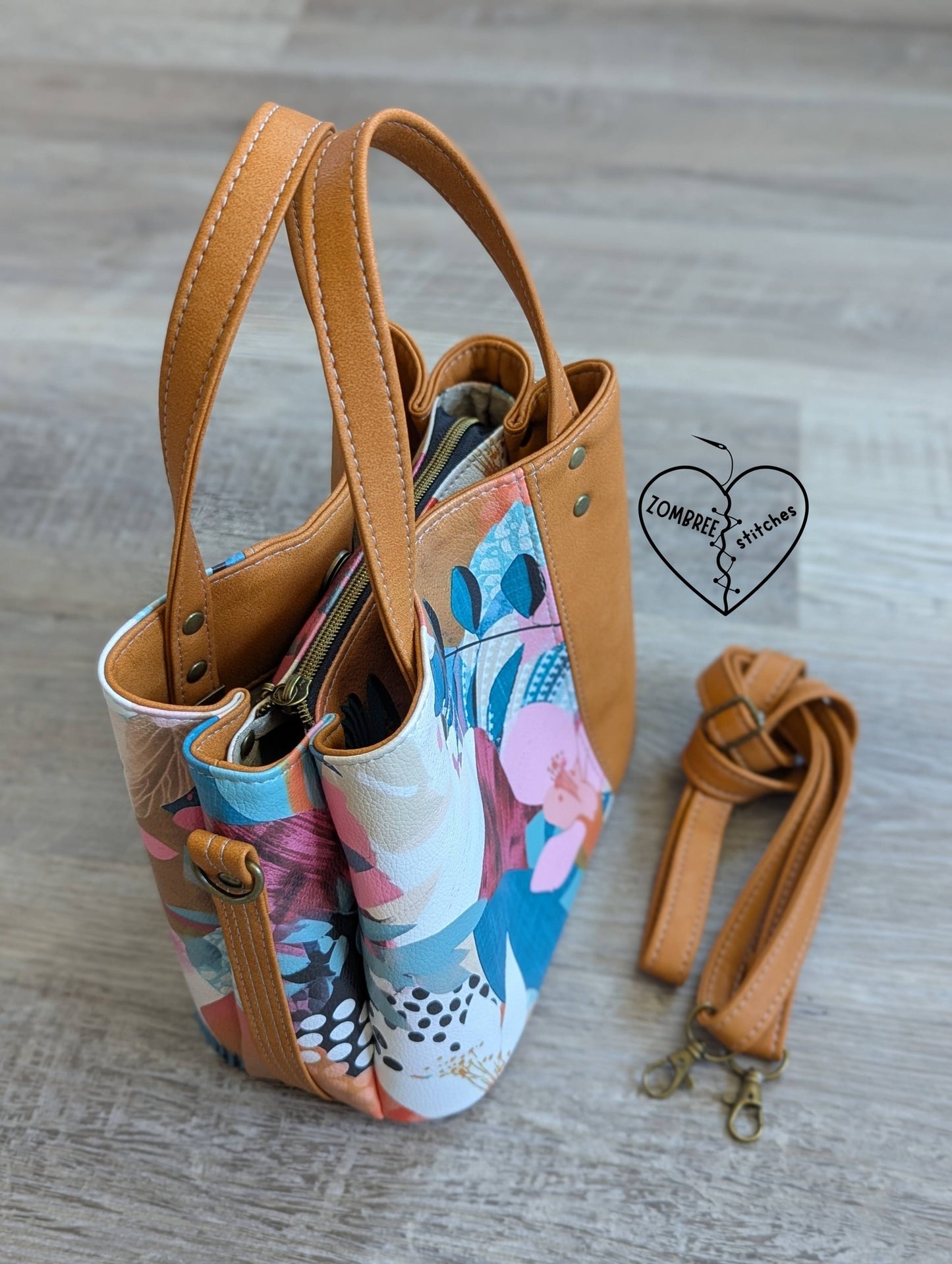 Soraya Divider Handbag PDF Pattern