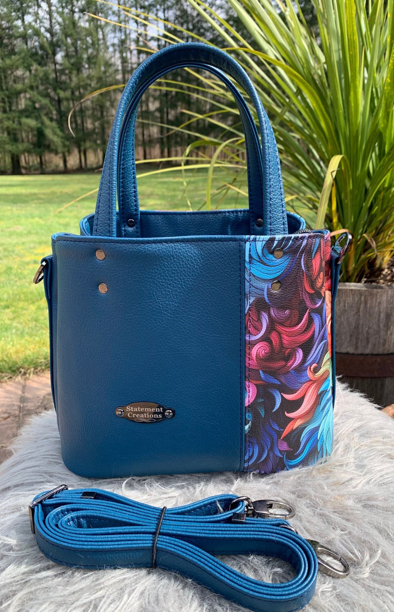 Soraya Divider Handbag PDF Pattern