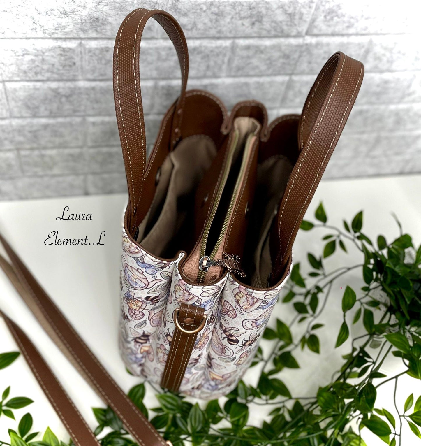 Soraya Divider Handbag PDF Pattern