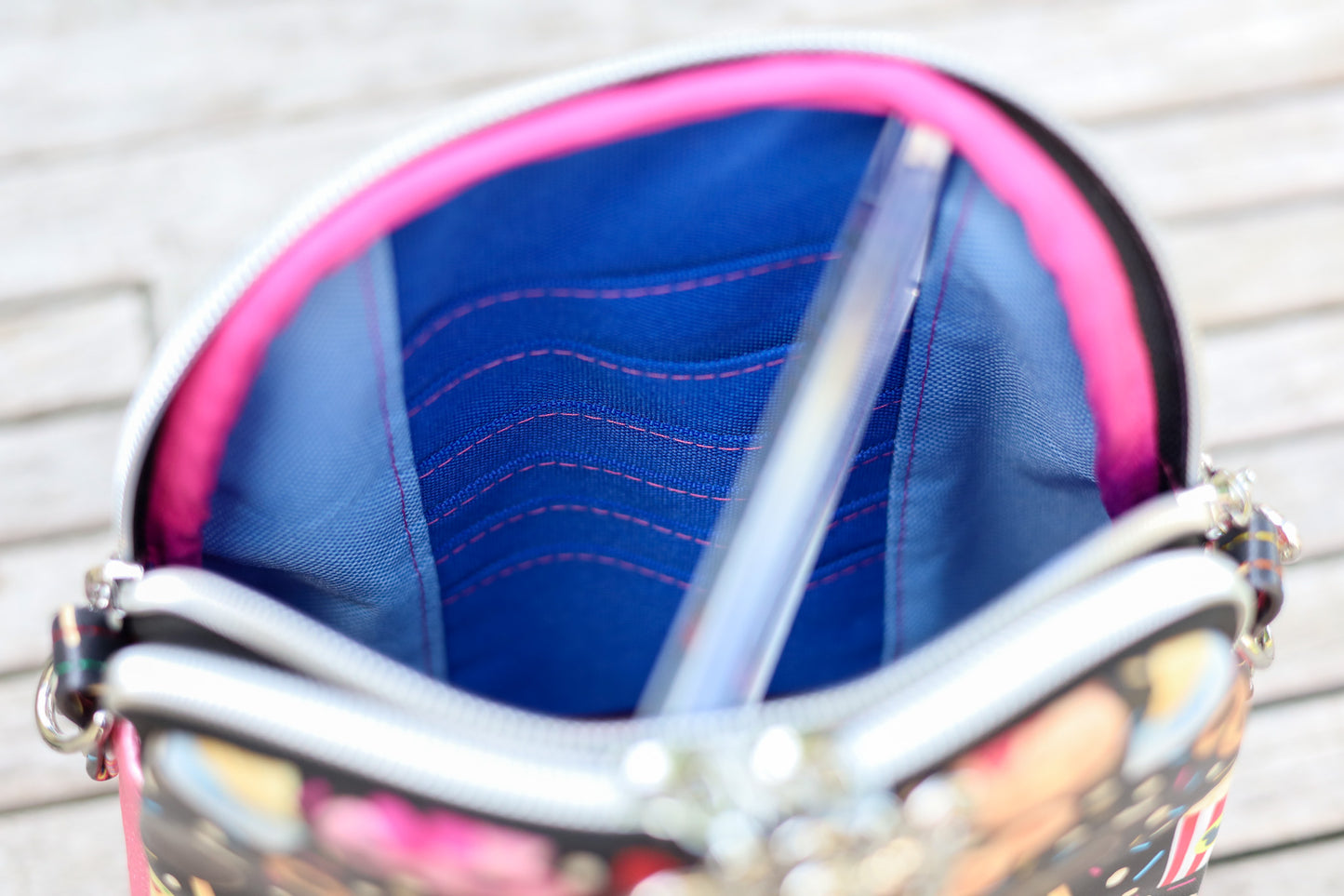 Delilah Dual-Compartment Cross-Body PDF Pattern