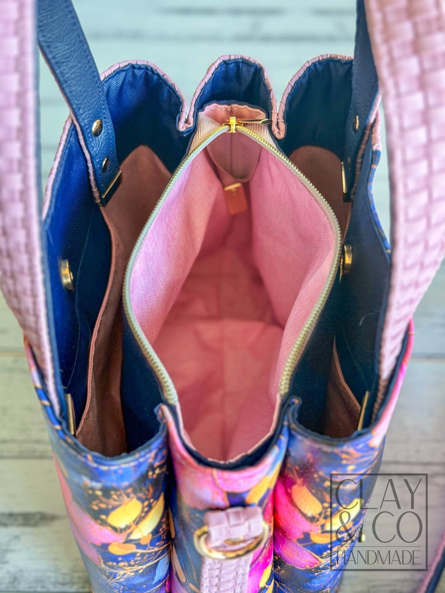 Soraya Divider Handbag PDF Pattern