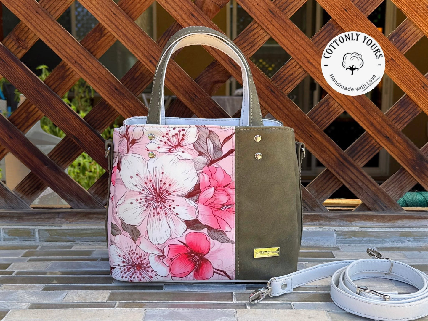 Soraya Divider Handbag PDF Pattern