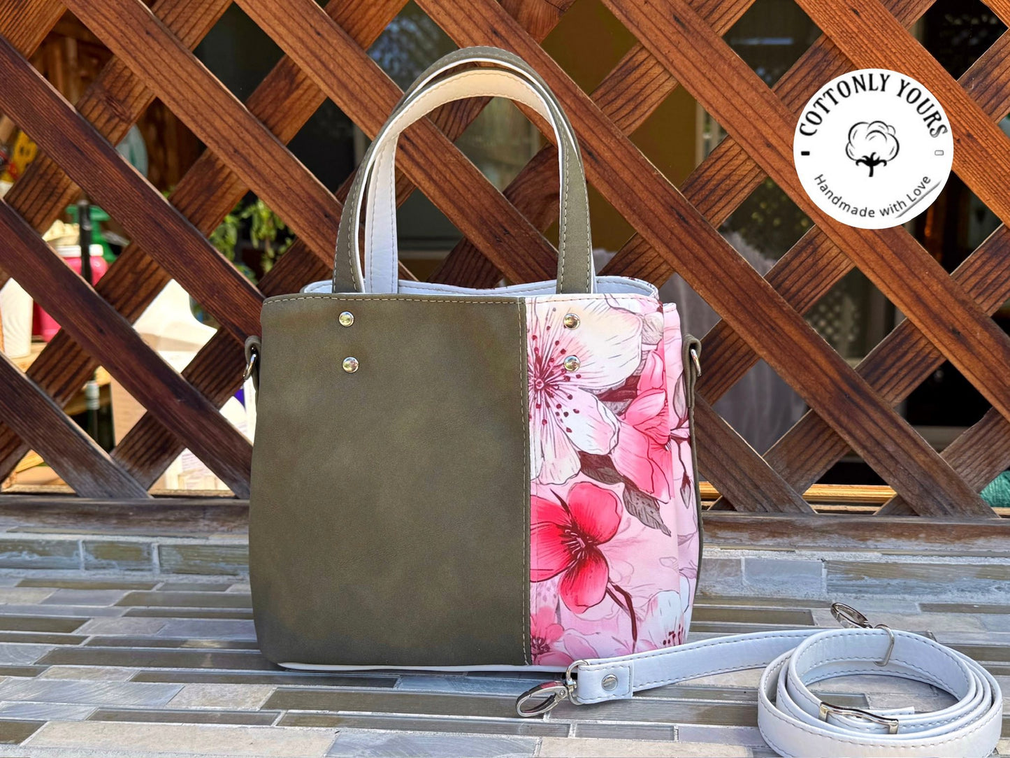 Soraya Divider Handbag PDF Pattern