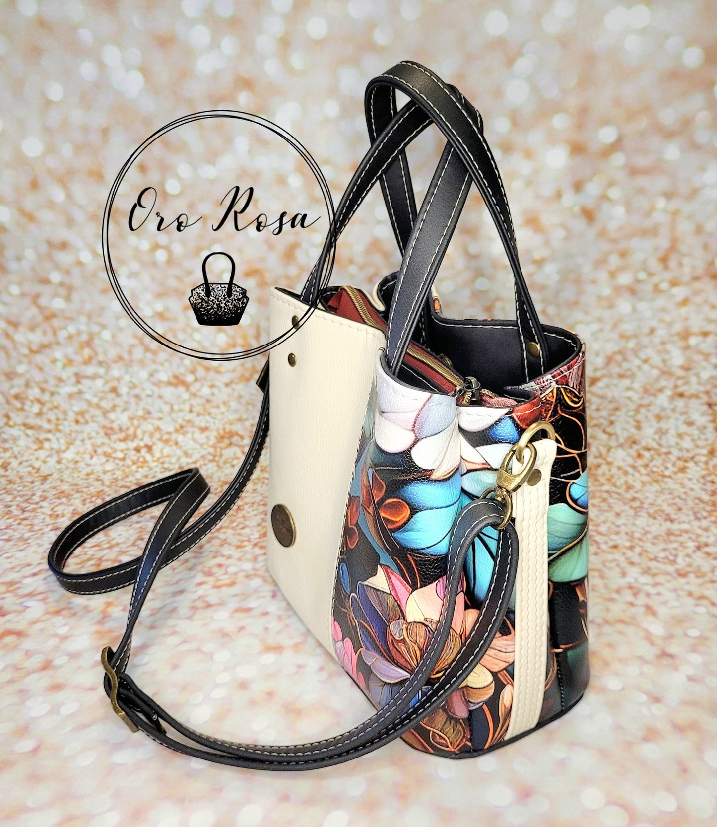 Soraya Divider Handbag PDF Pattern