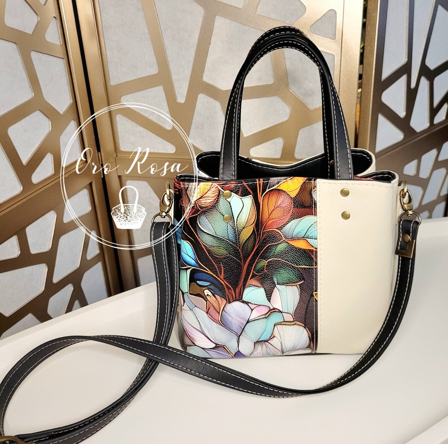 Soraya Divider Handbag PDF Pattern