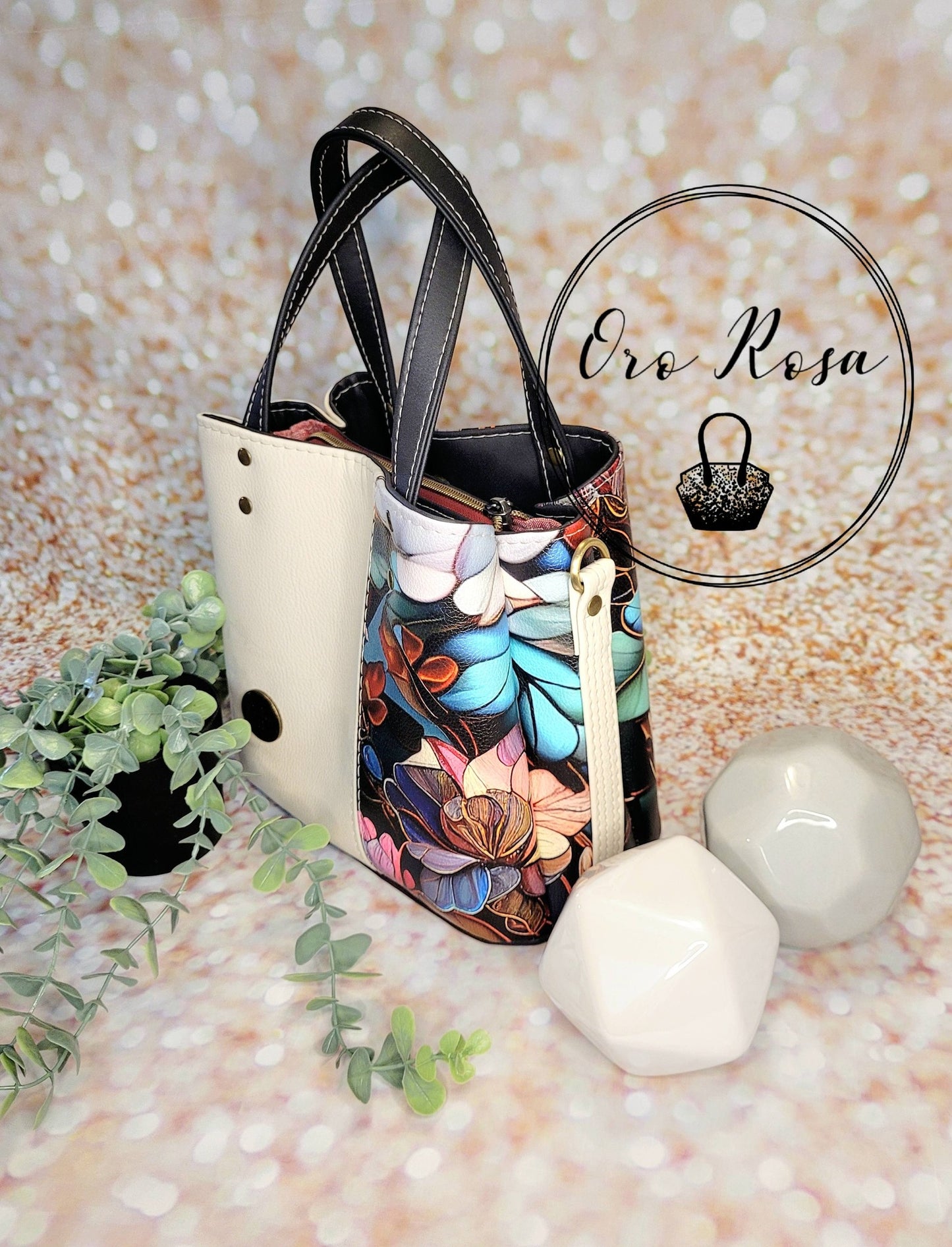 Soraya Divider Handbag PDF Pattern