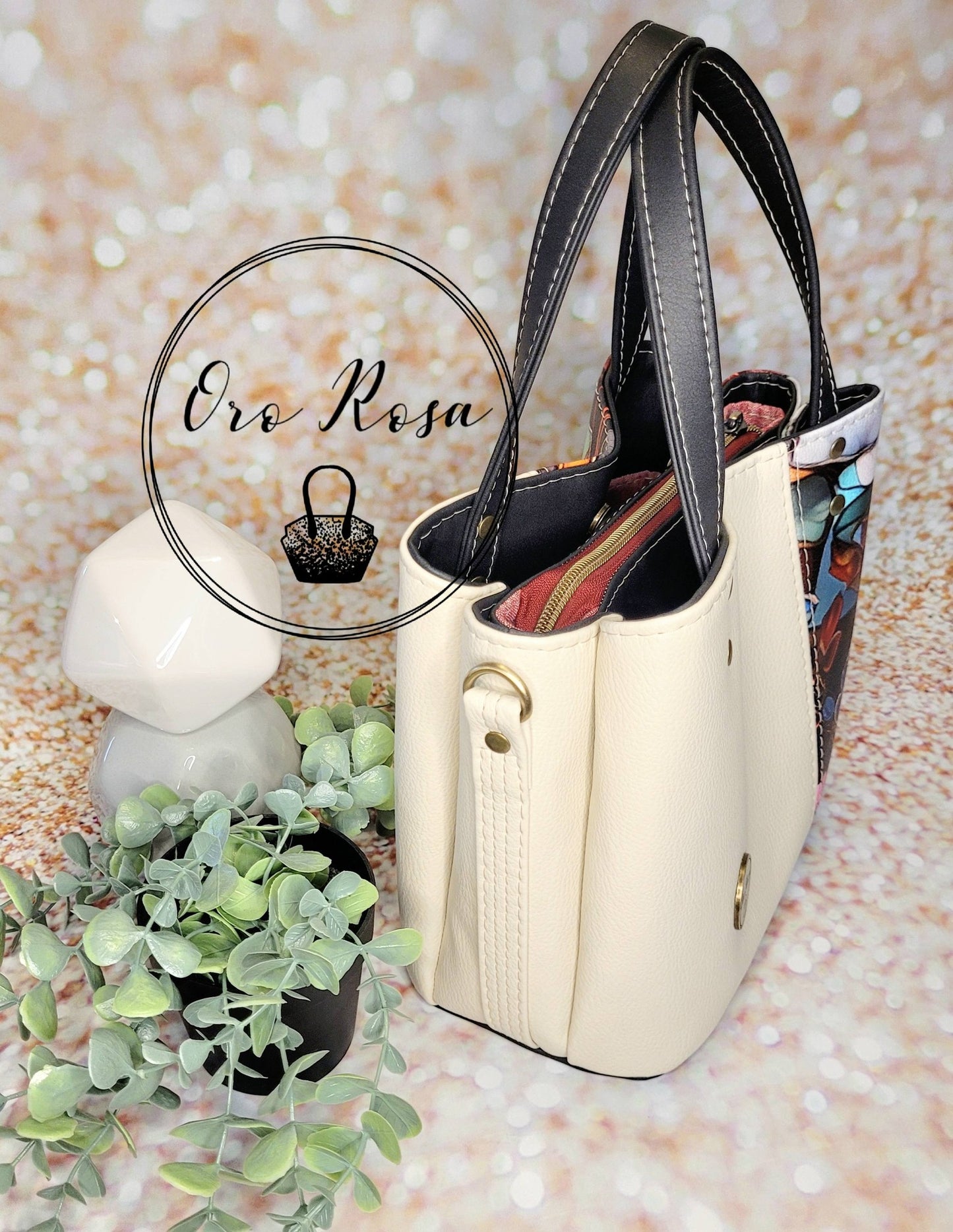 Soraya Divider Handbag PDF Pattern