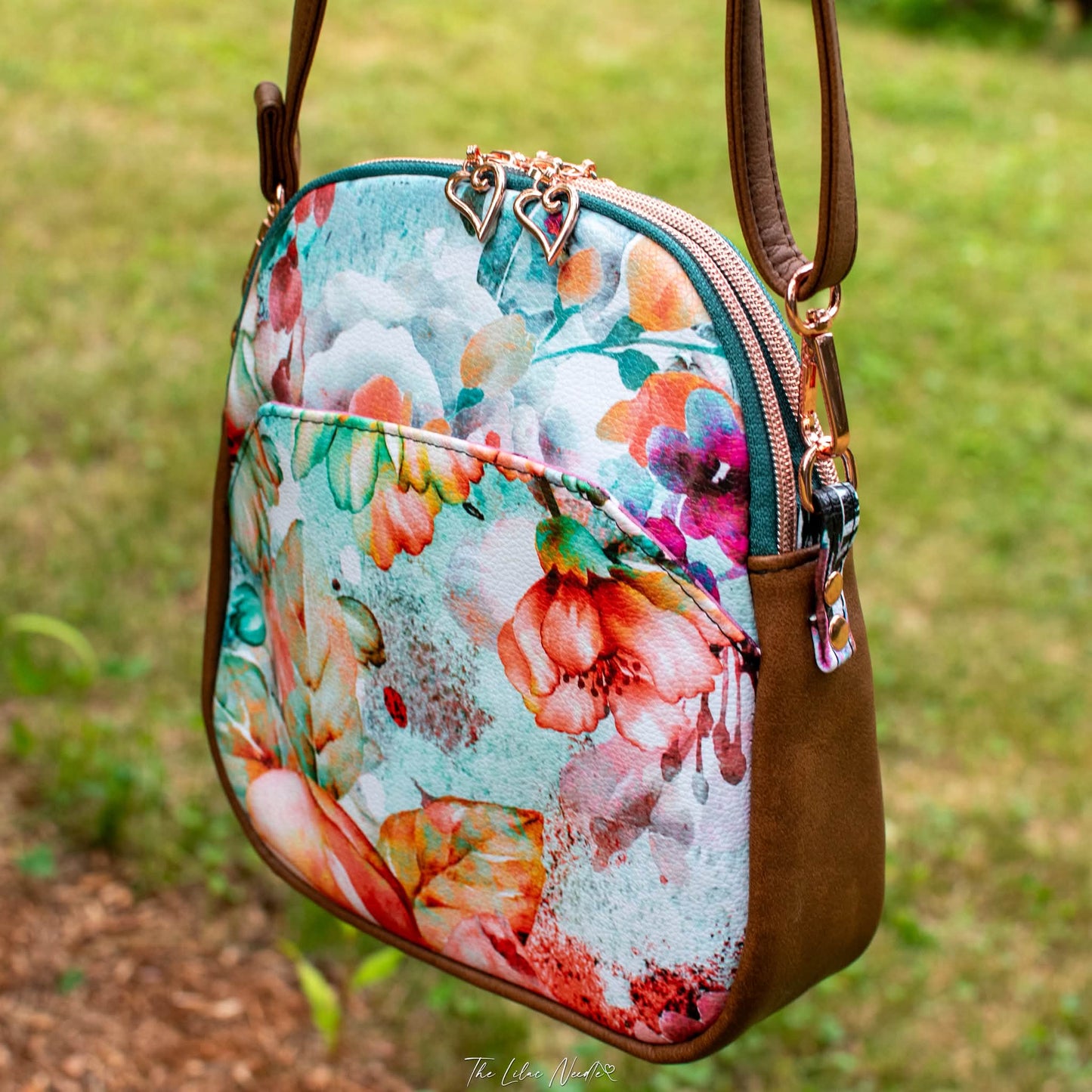 Delilah Dual-Compartment Cross-Body PDF Pattern