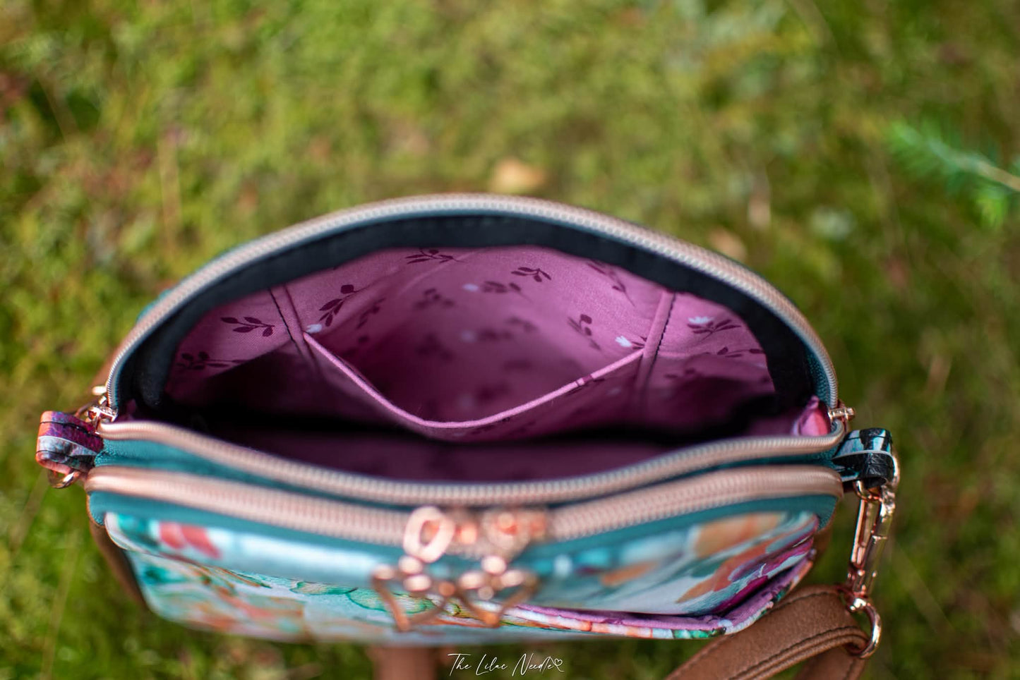 Delilah Dual-Compartment Cross-Body PDF Pattern