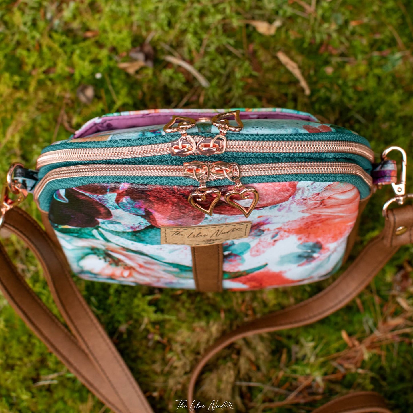 Delilah Dual-Compartment Cross-Body PDF Pattern