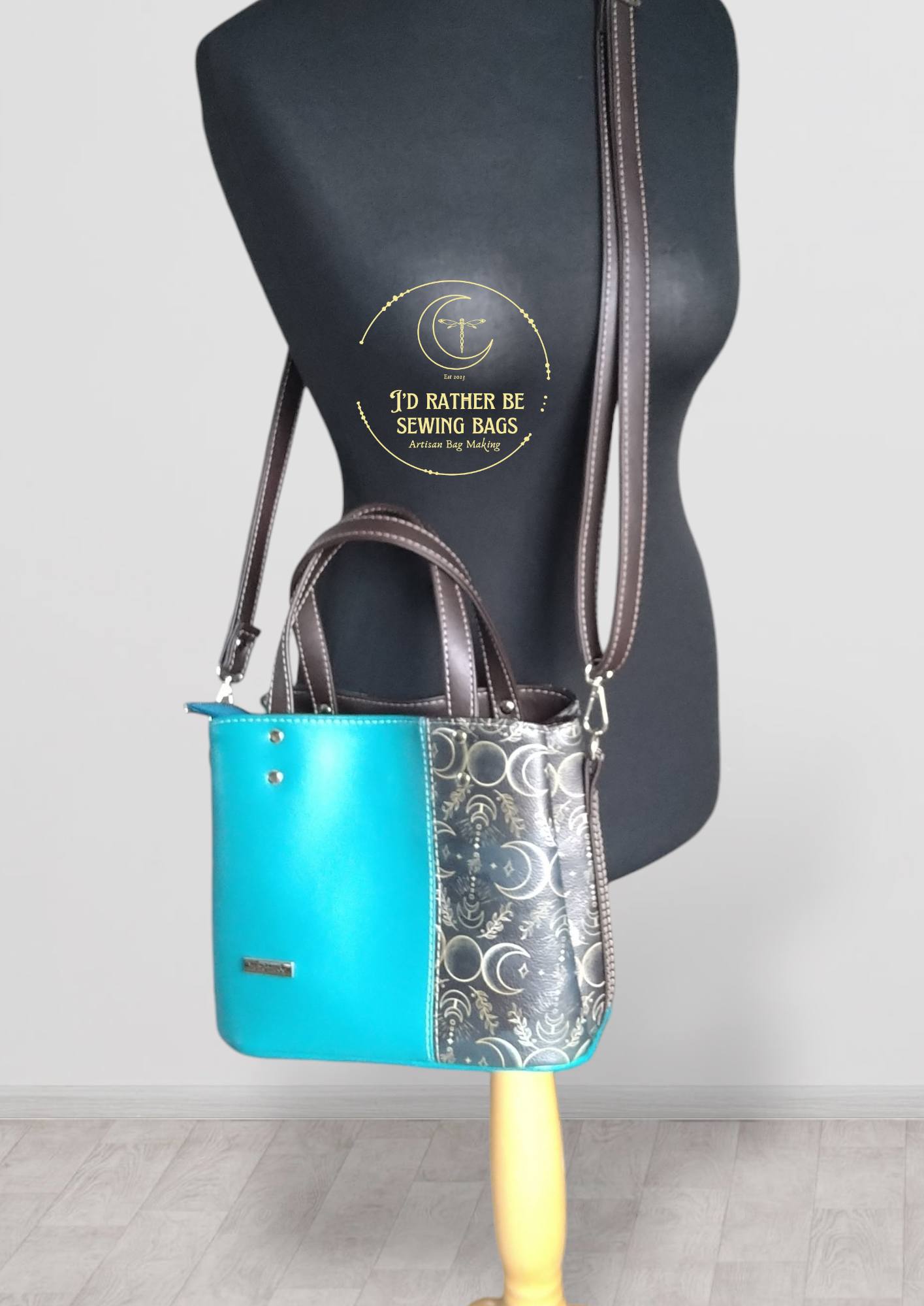 Soraya Divider Handbag PDF Pattern