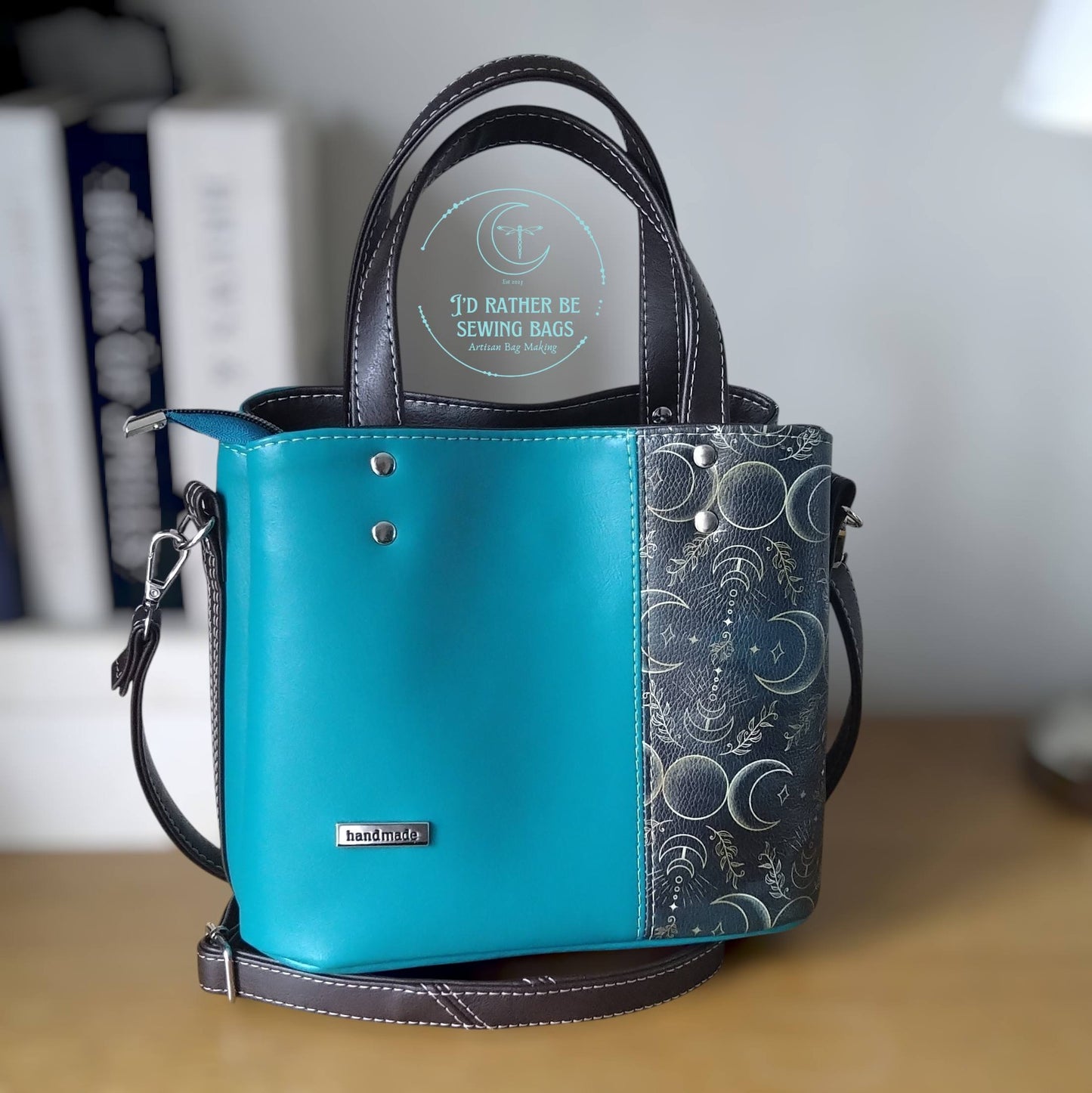 Soraya Divider Handbag PDF Pattern