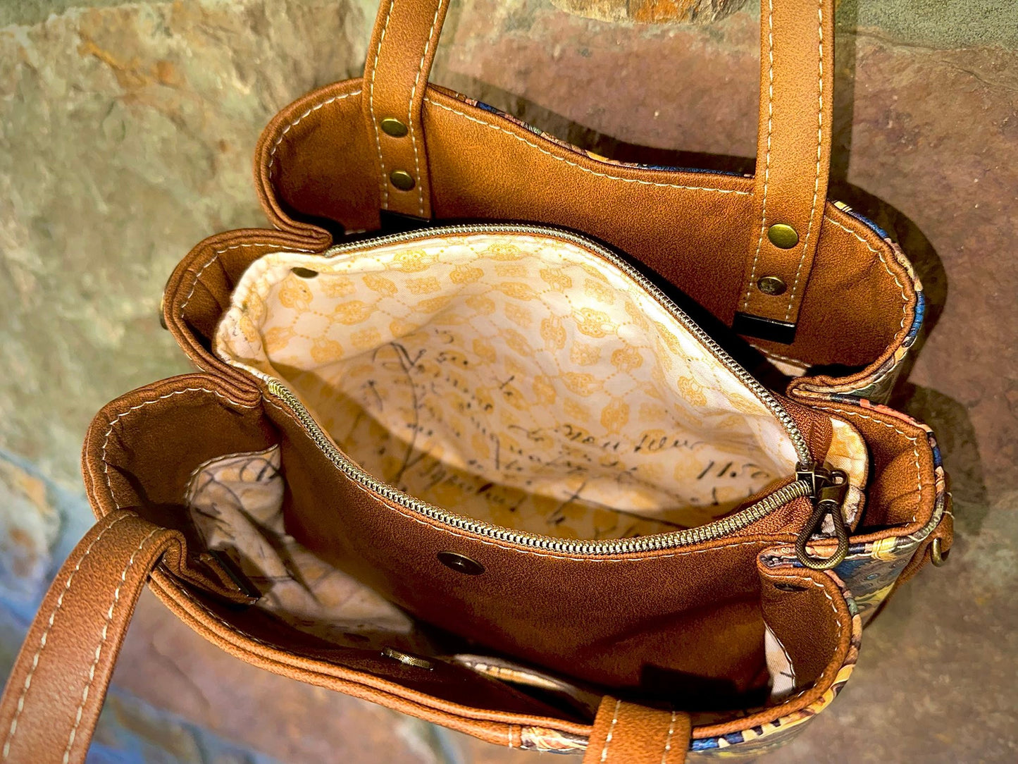 Soraya Divider Handbag PDF Pattern