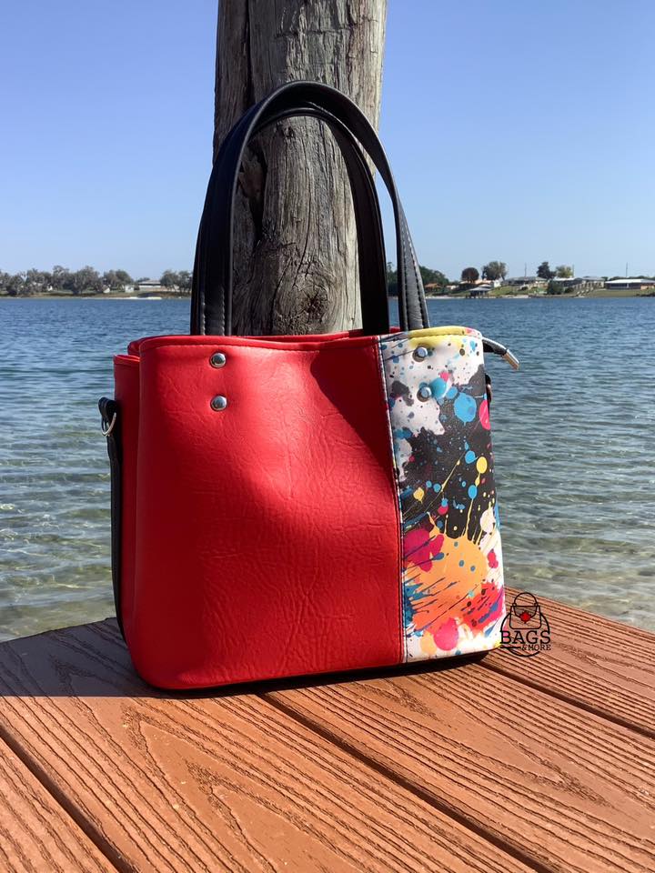 Soraya Divider Handbag PDF Pattern