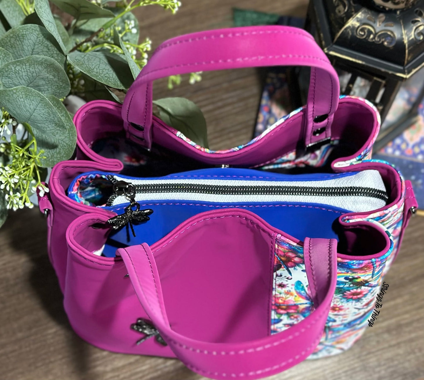 Soraya Divider Handbag PDF Pattern
