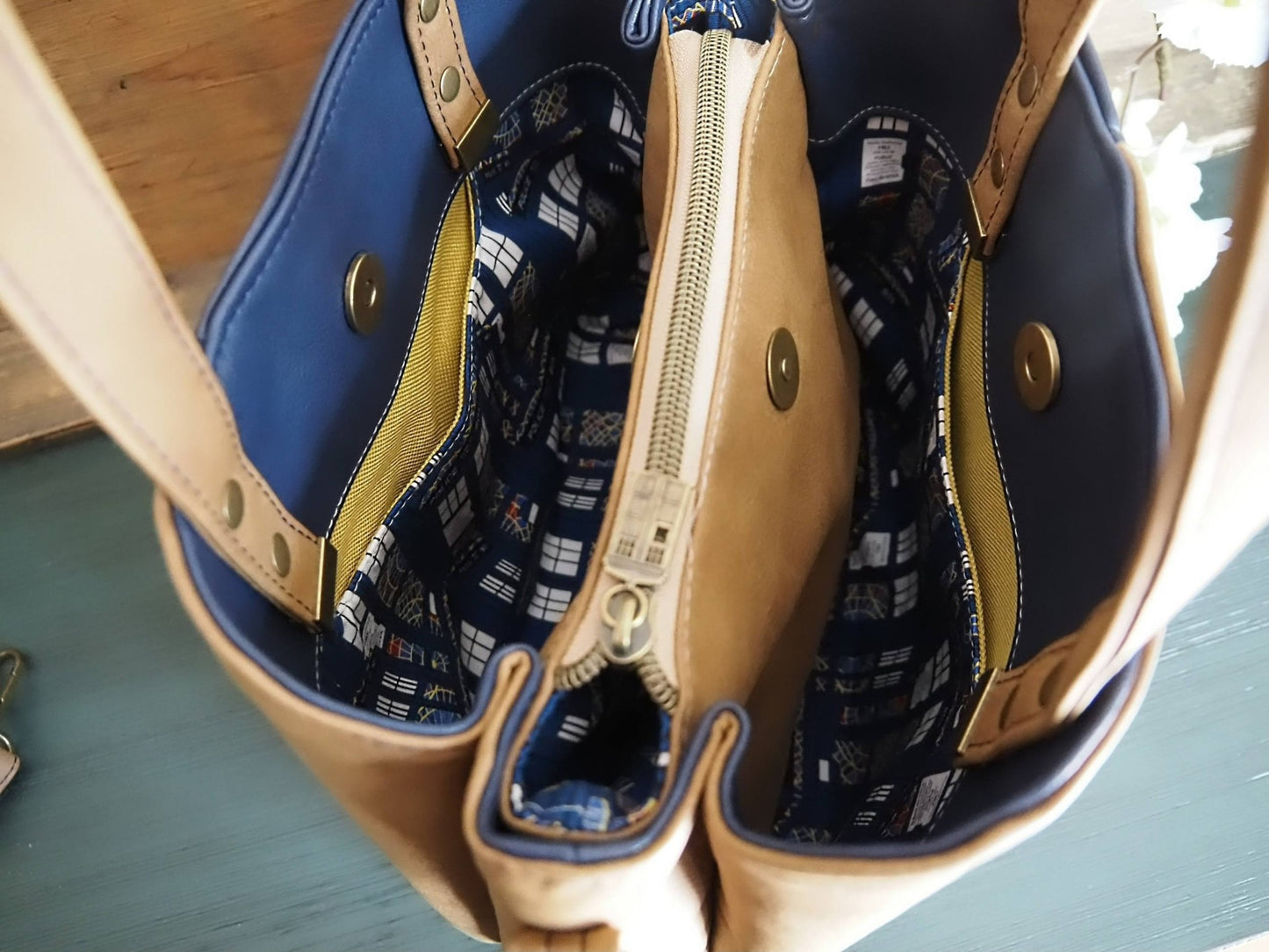 Soraya Divider Handbag PDF Pattern