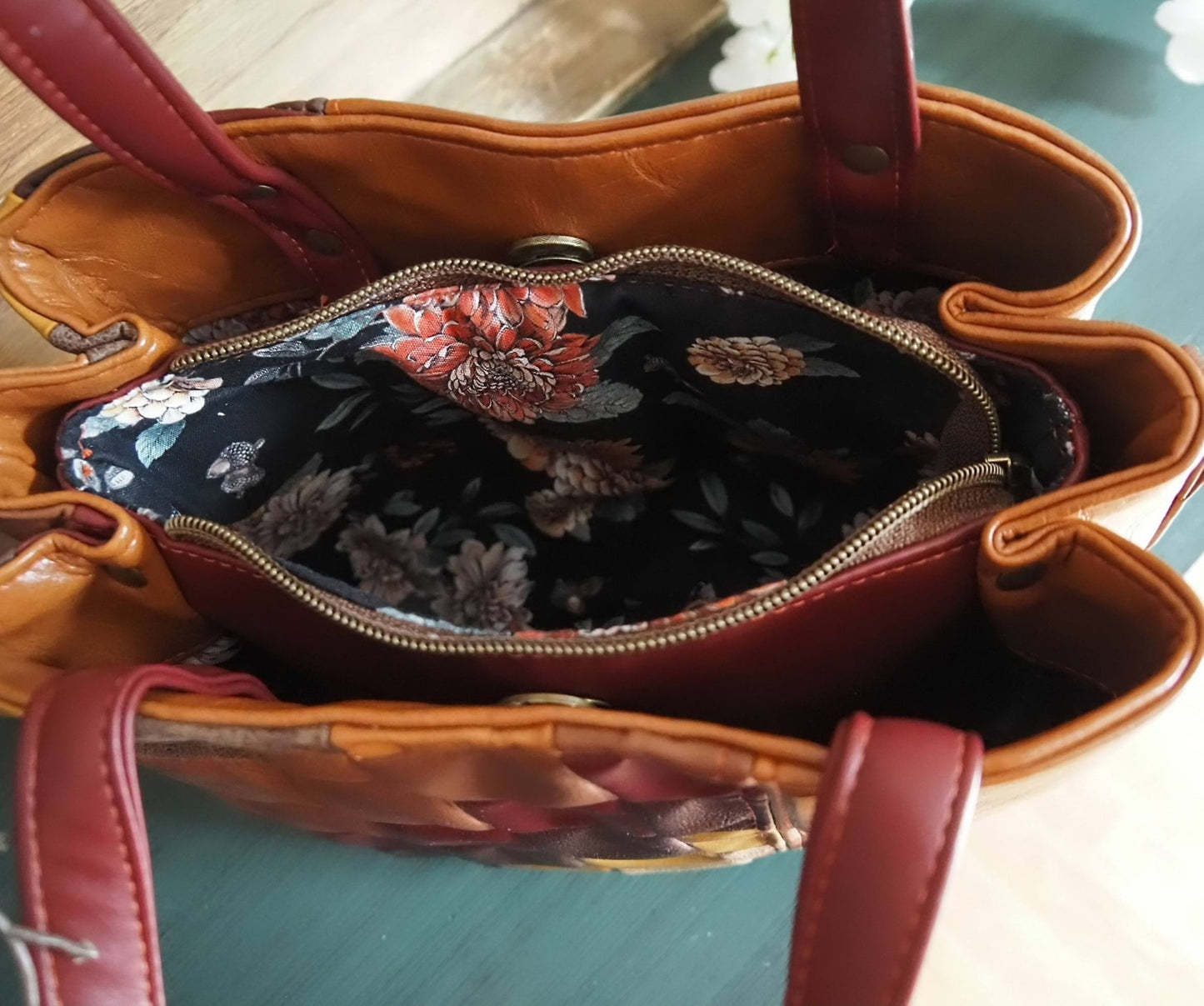 Soraya Divider Handbag PDF Pattern