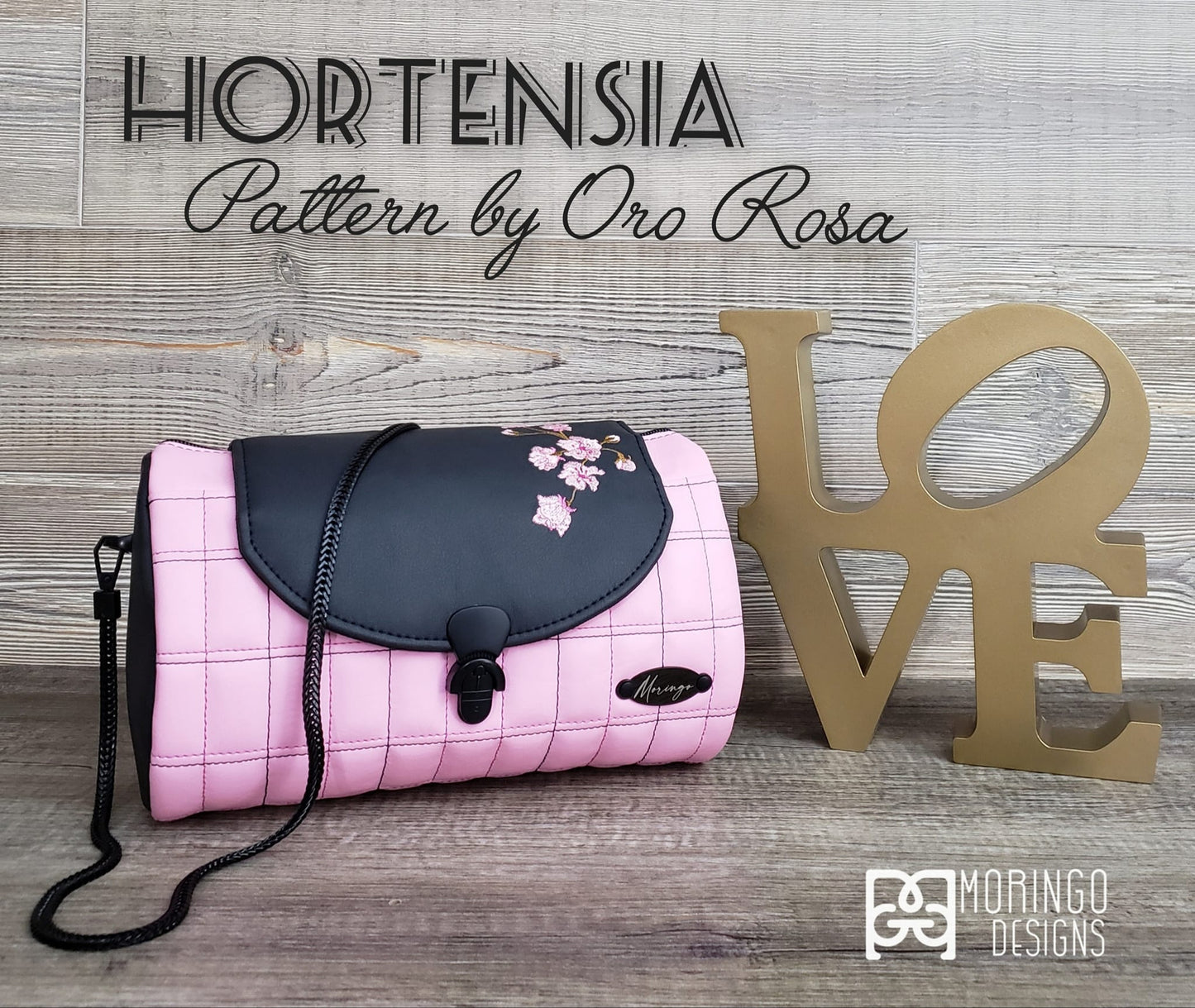 Quilted Hortensia Barrel Bag PDF Pattern