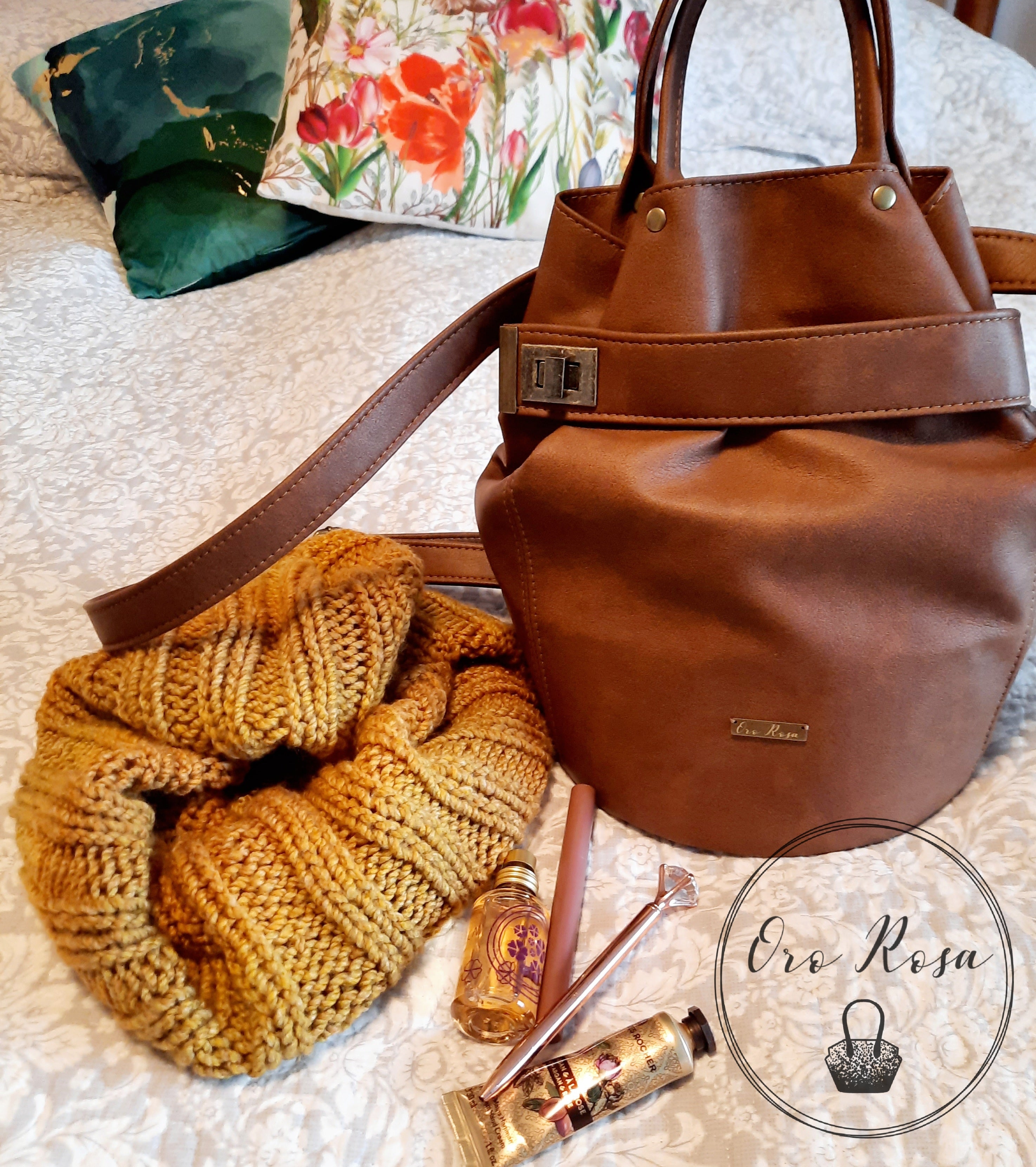 Arianne Bucket Backpack PDF Pattern – Oro Rosa Patterns