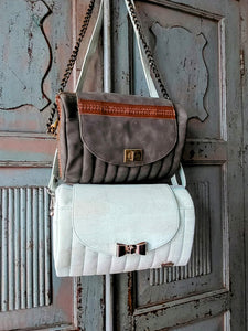 Quilted Hortensia Barrel Bag PDF Pattern