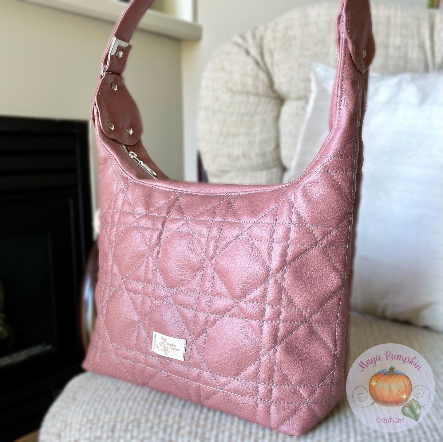 Quilted Alice Shoulder Bag PDF Pattern – Oro Rosa Patterns