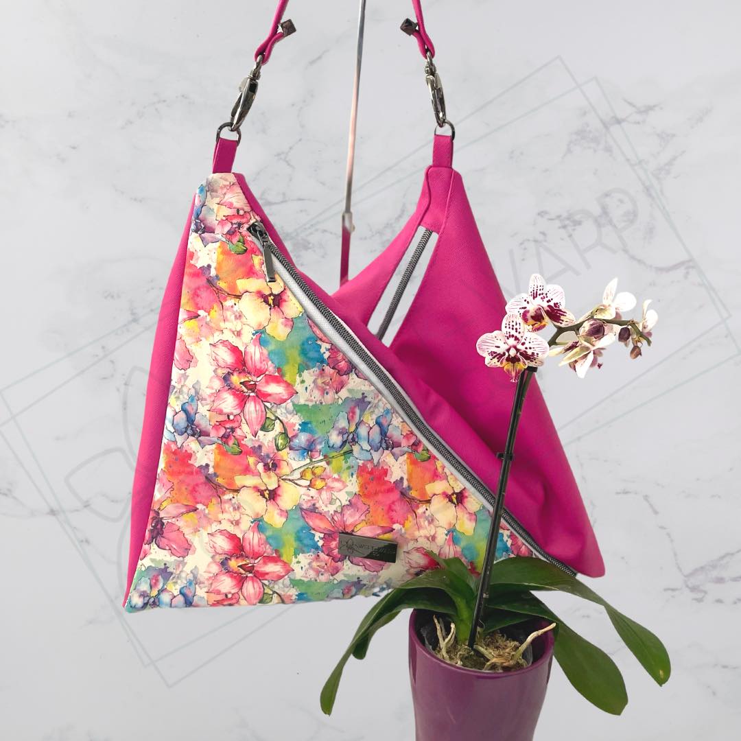 Traudy Triangular Shoulder Bag PDF Pattern – Oro Rosa Patterns