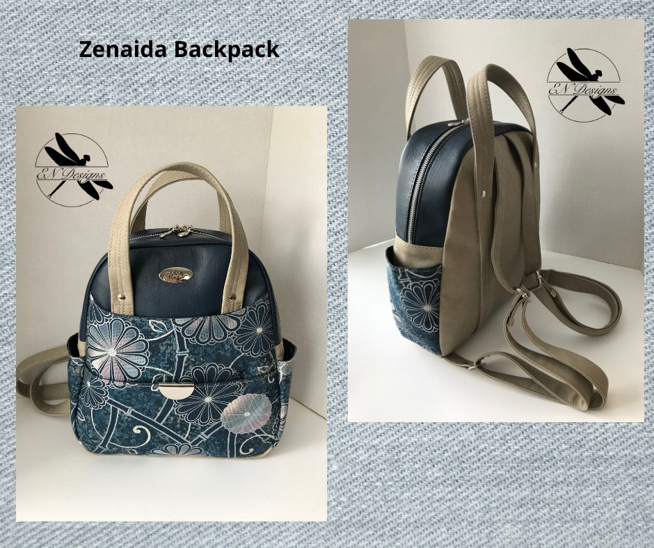 Zenaida Backpack PDF Pattern